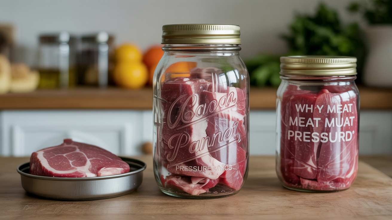 Why Meat Must Be Pressure Canned