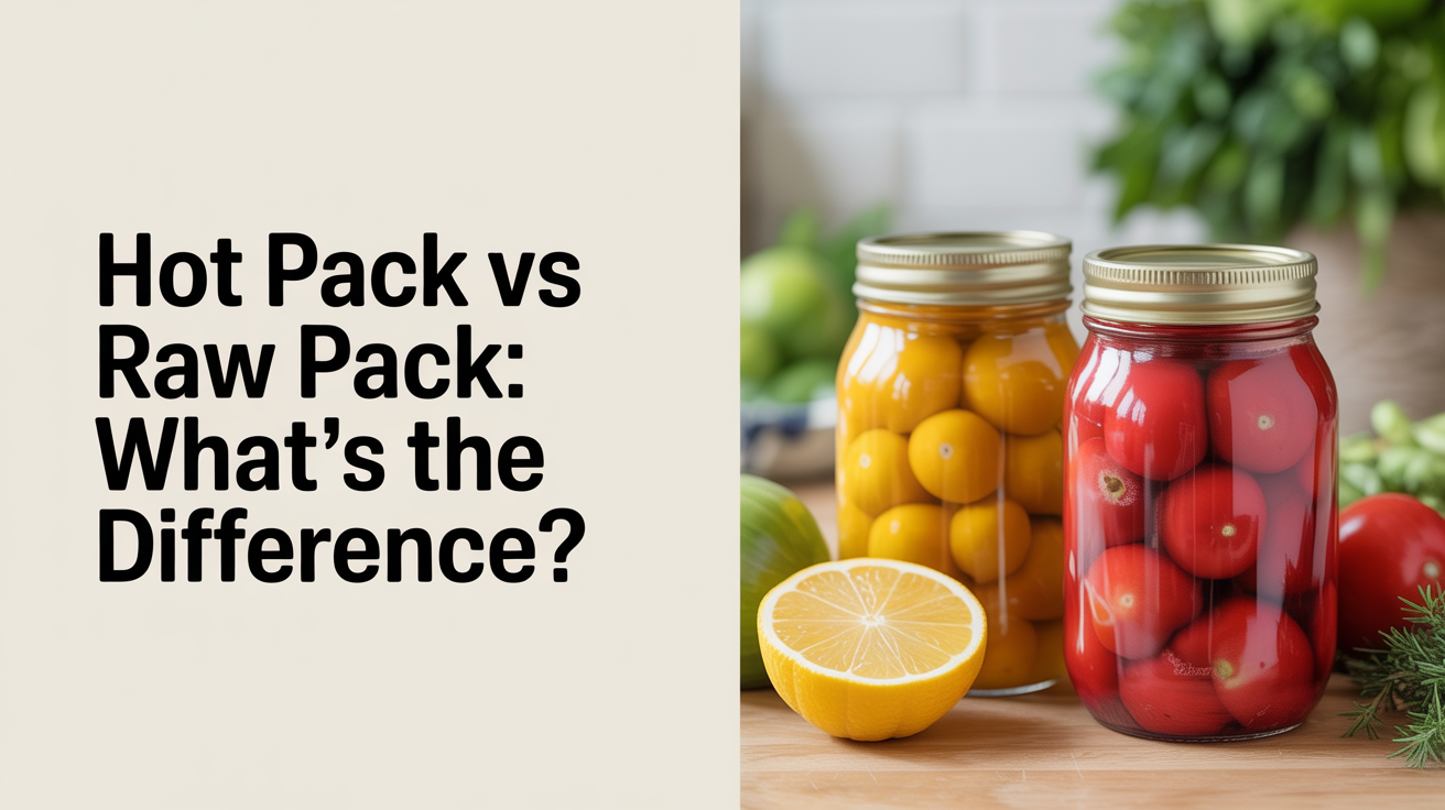 Hot Pack vs Raw Pack: What's the Difference?