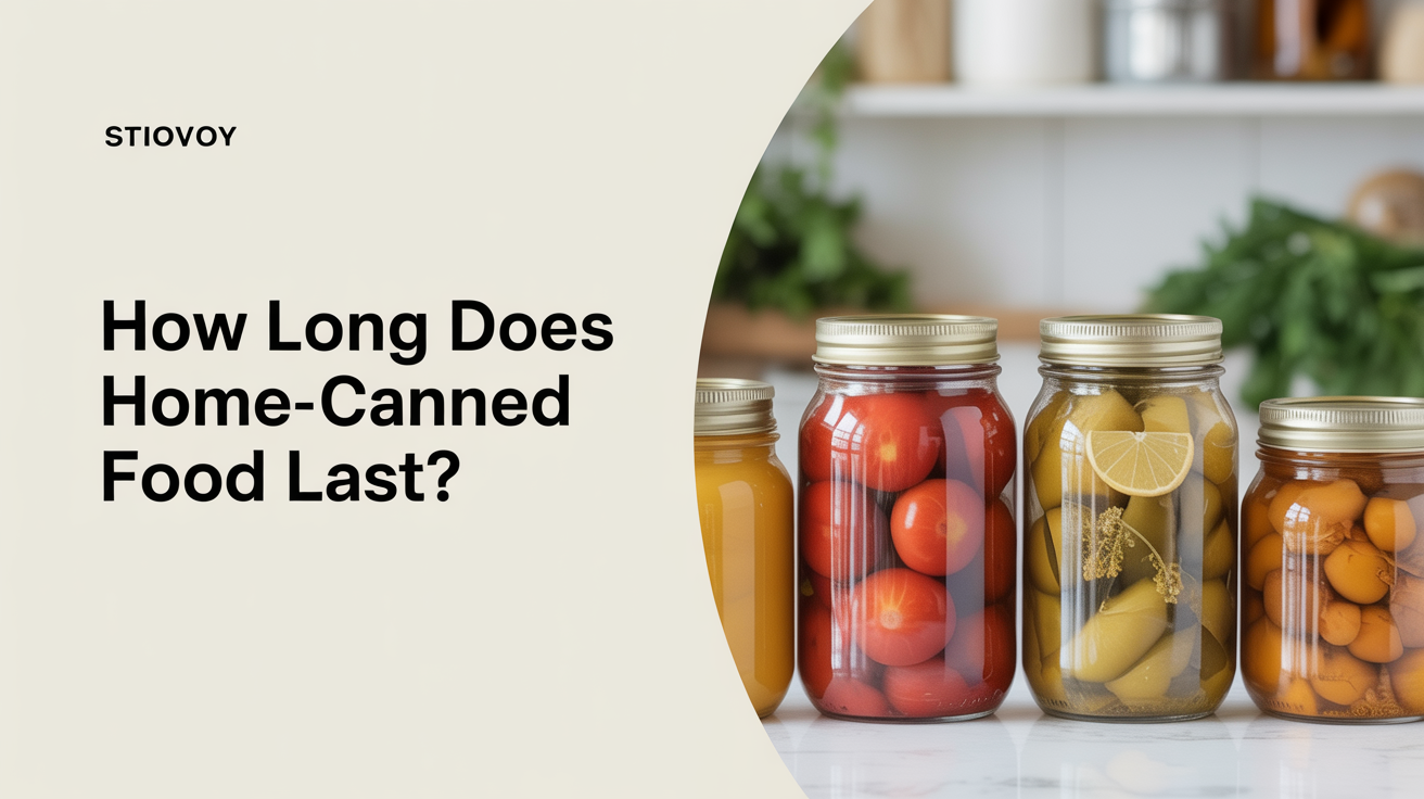 How Long Does Home-Canned Food Last?