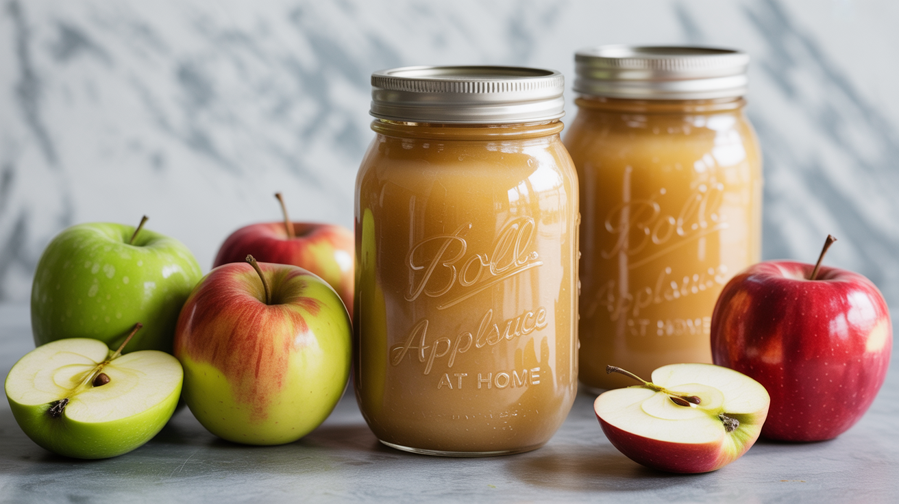 How to Can Applesauce at Home