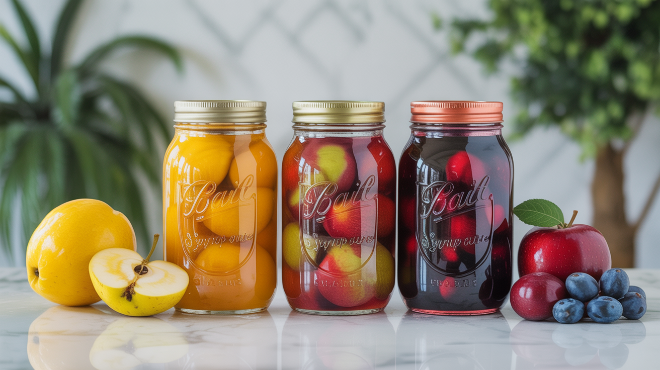 How to Can Fruit in Syrup or Juice