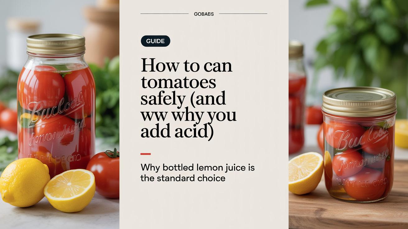 Why Bottled Lemon Juice Is the Standard Choice