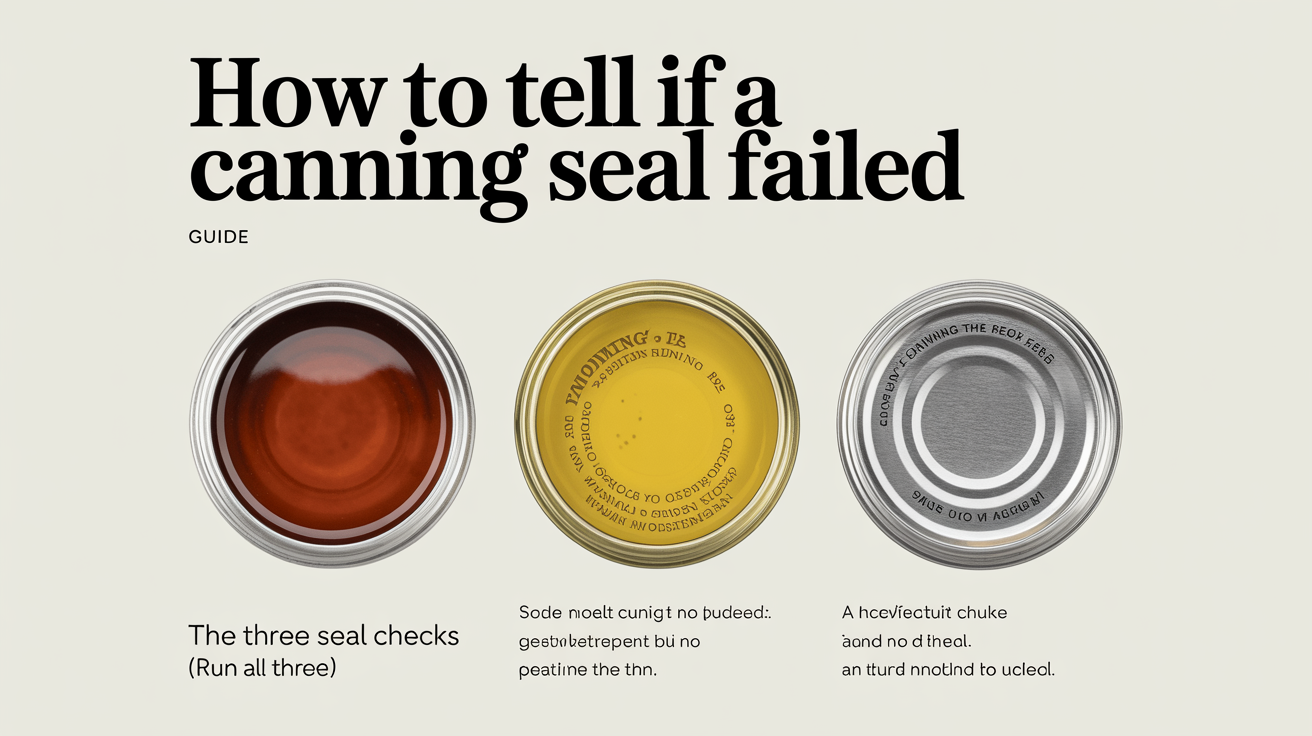 The Three Seal Checks (Run All Three)